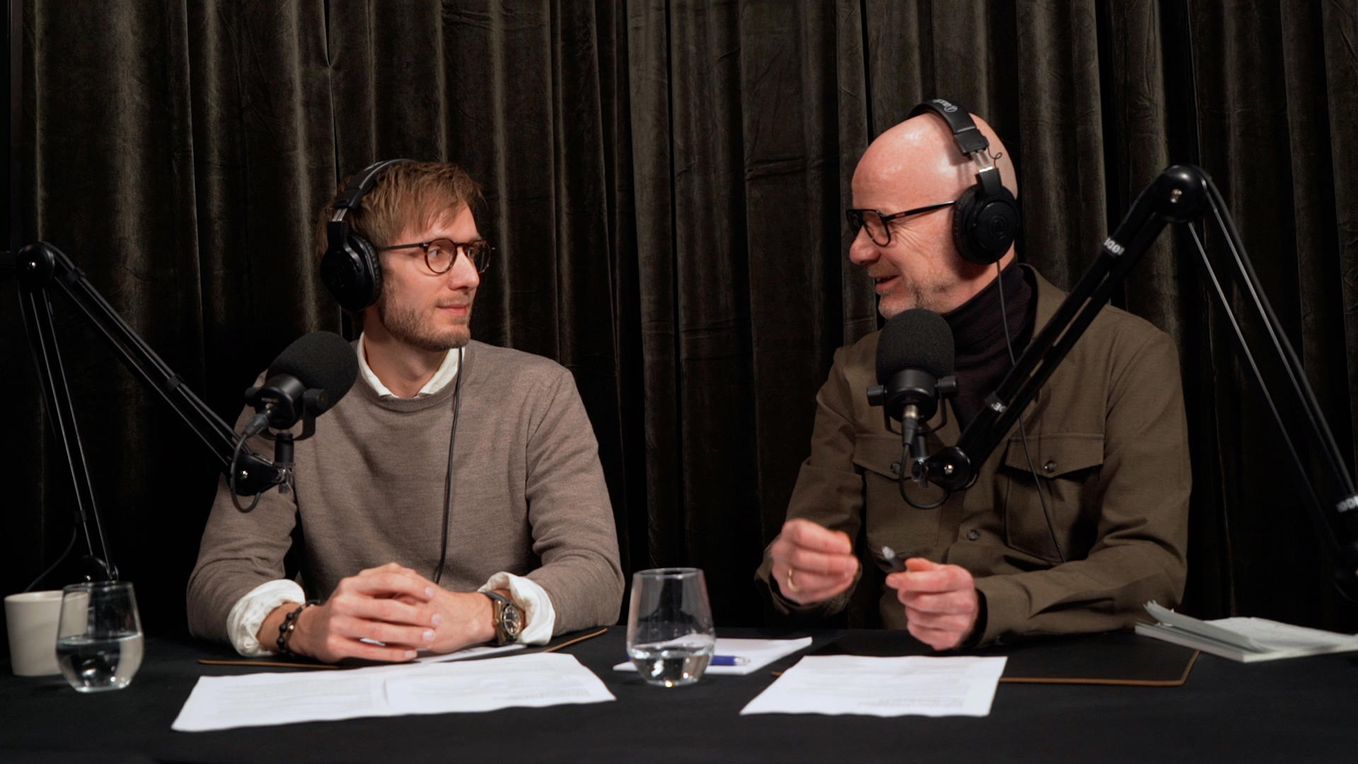 Til højre: Jens Fog, Jobindex, til venstre: Martin Juhl, Hollbøll Group