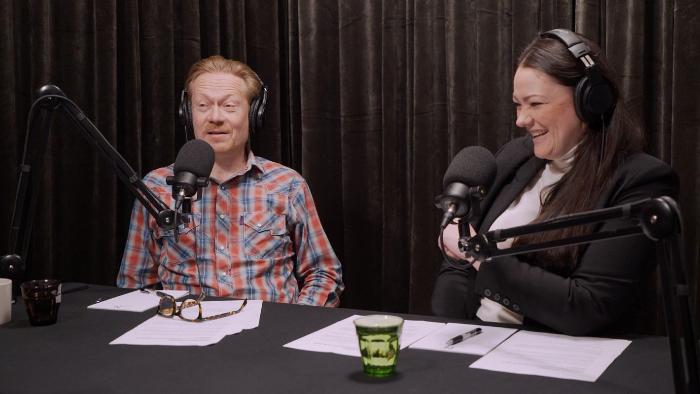 Direktør i Arena Næstved Jakob Brixvold og direktør i Ametsis & investor Maja Meisner Larsen